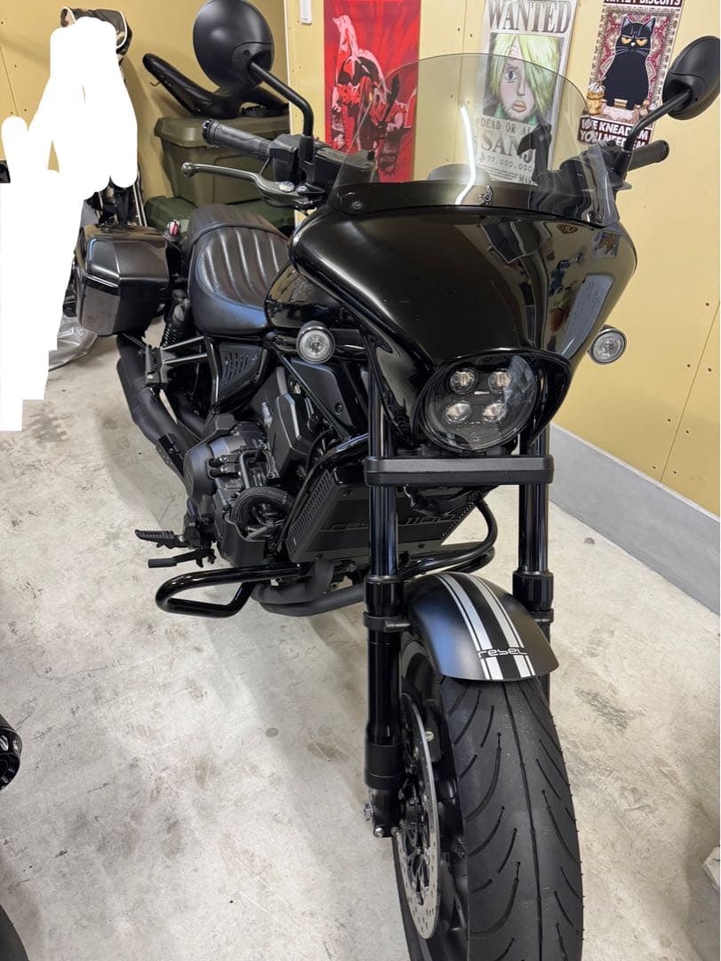 ホンダ レブル1100 フロントカウル puts プーチ - メルカリ