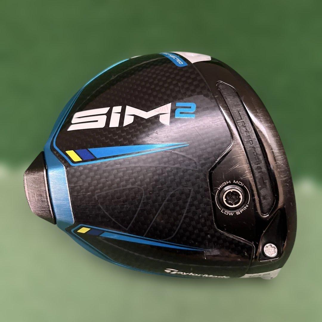 TaylorMade SIM2 ドライバー 10.5度ヘッドと純正ヘッドカバー付 TaylorMade（テーラーメイド） SIM2 ドライバー 専用ヘッドカバー