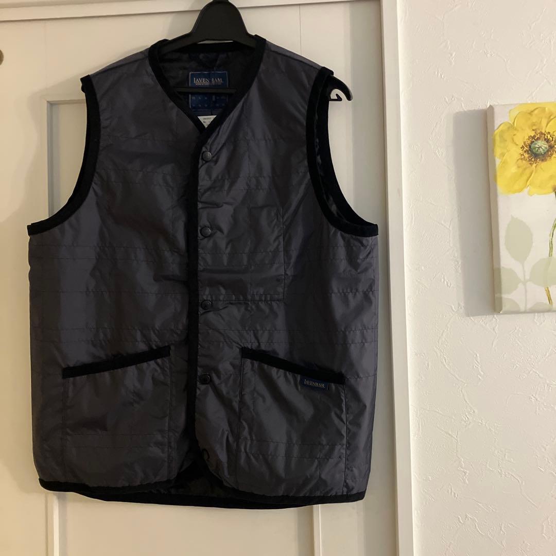 新品 LAVENHAM UNWADDED THORNHAM ベスト Lサイズ LAVENHAM（ラベンハム） ベスト ジレ UNWADDED THORNHAM MENS
