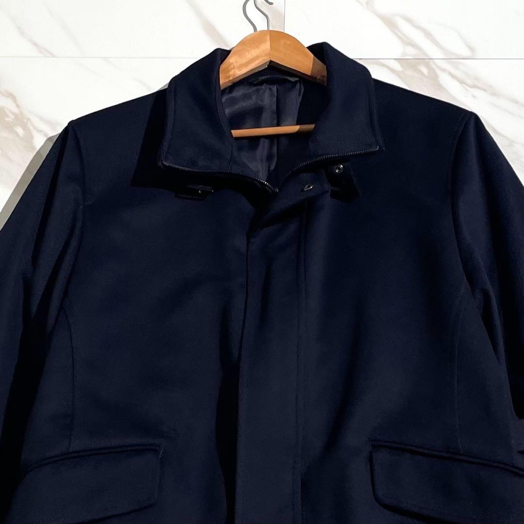 極美品 近年モデル ダーバン ロロピアーナ ステンカラーコート DOESKIN