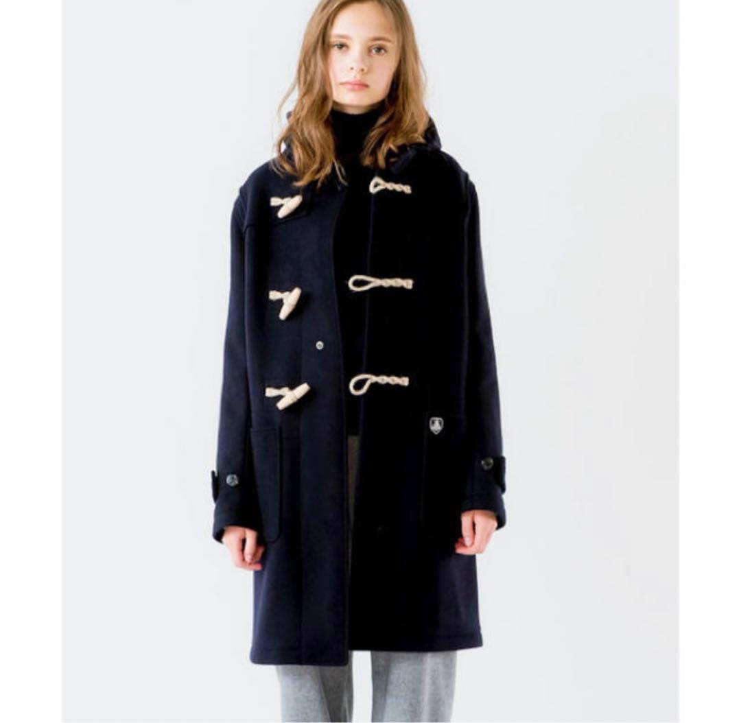 ORCIVAL】オーシバル ネイビー ダッフルコート - メルカリ