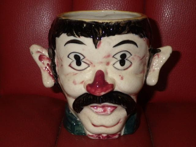 50'S★4つ目★ドランクマン★マグカップ★ビンテージ★置物★酔っ払い★雑貨