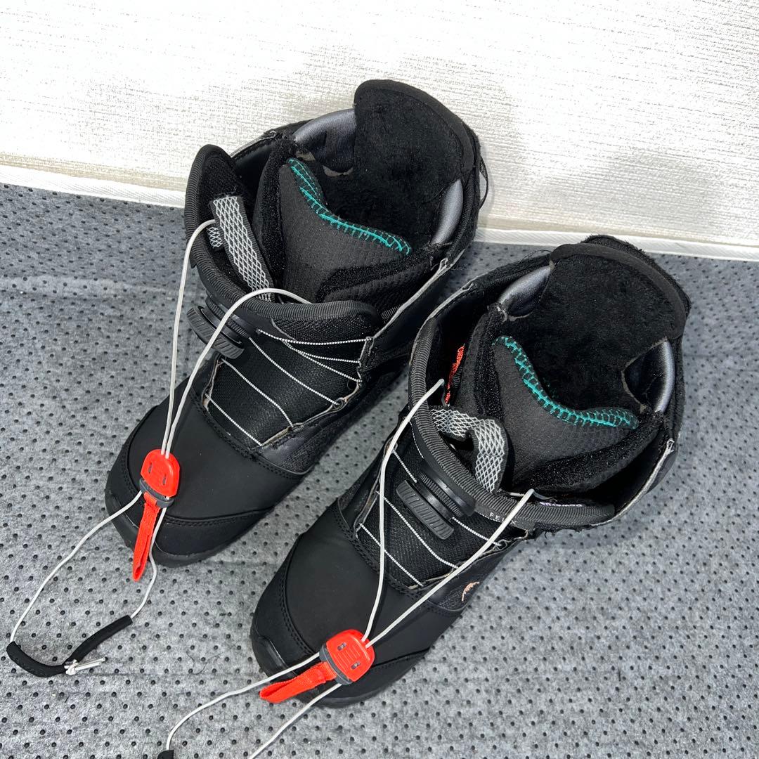 ２回使用 レディース 24.5cm BURTON FELIX W-BOAブーツ