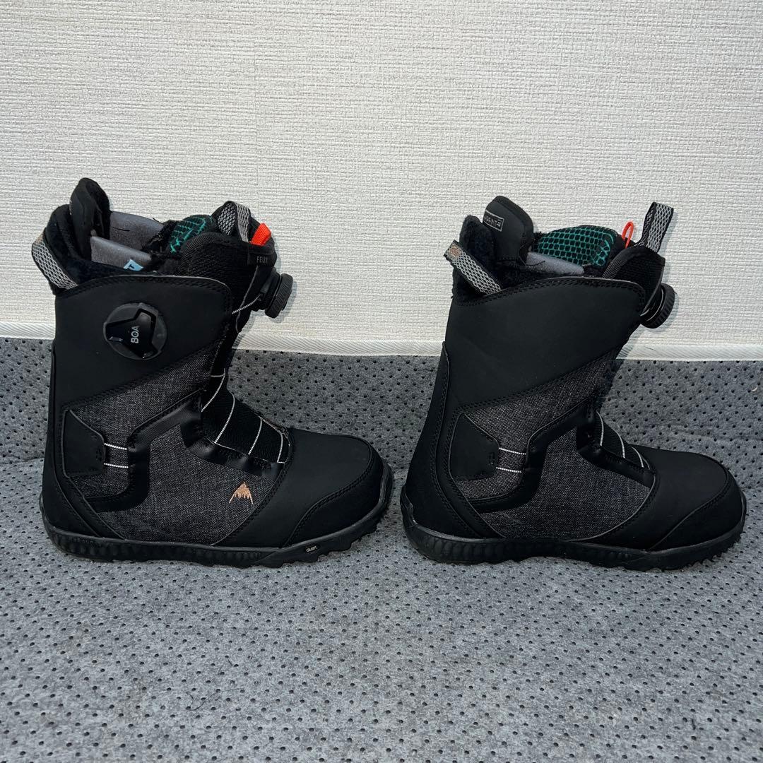 ２回使用 レディース 24.5cm BURTON FELIX W-BOAブーツ