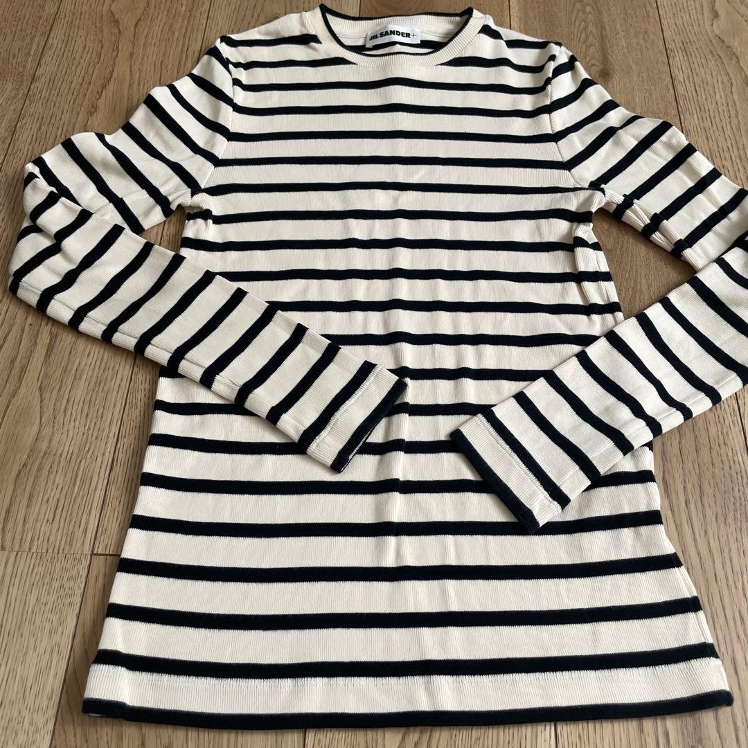 JIL SANDER+ ストライプ長袖Tシャツ　ボーダー 楽天市場】【最大2万円OFFクーポン対象・3/5限定】JIL SANDER+ ジル