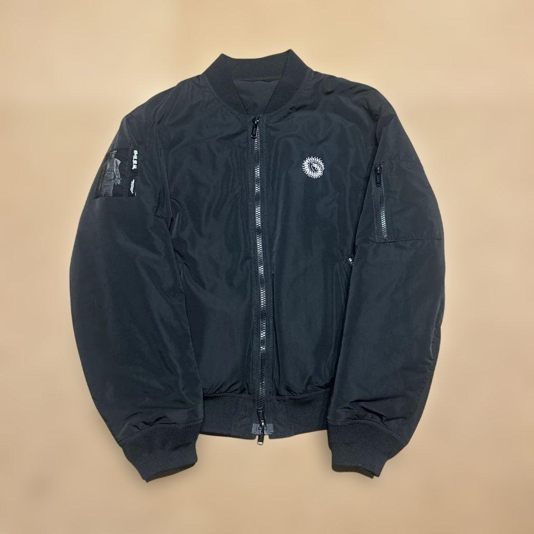 激レア　アンダーカバー　蜘蛛巣城　MA-1 中綿　リバーシブル　黒澤明　三船敏郎 激レア アンダーカバー 蜘蛛巣城 MA-1 中綿 リバーシブル 黒澤明 三船