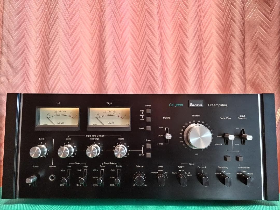 y*7様 SANSUI サンスイ CA-3000 コントロールアンプ - メルカリ