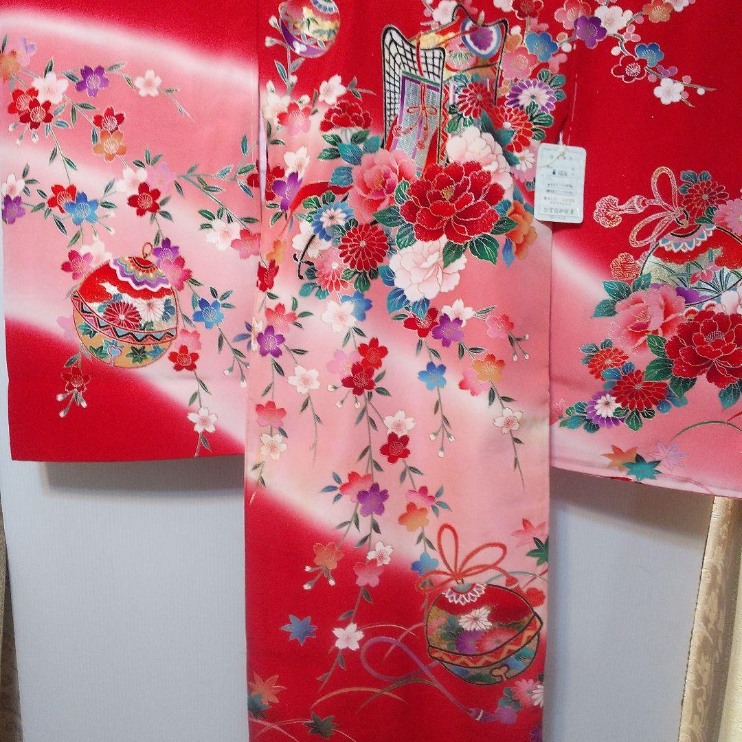 お宮参り お祝い着 女の子 正絹 未使用 No113 産着 お宮参り 女の子 正絹 初着 御宮参り 祝い着 着物 赤ちゃん 初宮