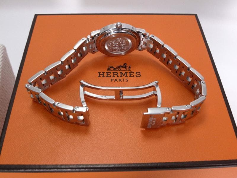 鑑別書つき 特注HERMES ダイヤ × ルビー ベゼル／鑑別書・箱 - メルカリ