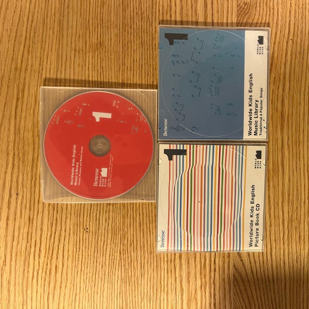 ワールドワイドキッズ STAGE1 6枚 + CD3枚セット - メルカリ