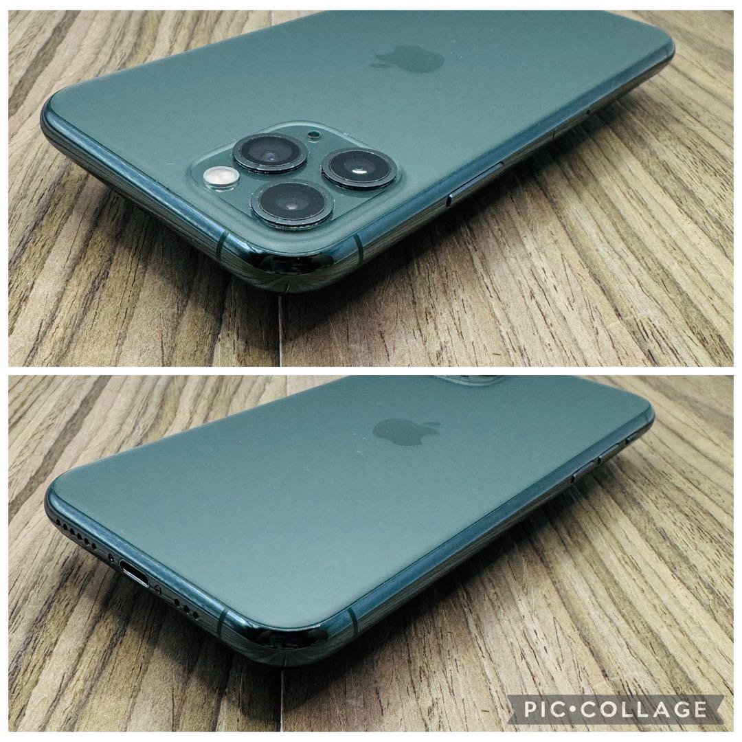 美品】iPhone11pro グリーン 256GB SIMフリー 新品液晶電池 - メルカリ