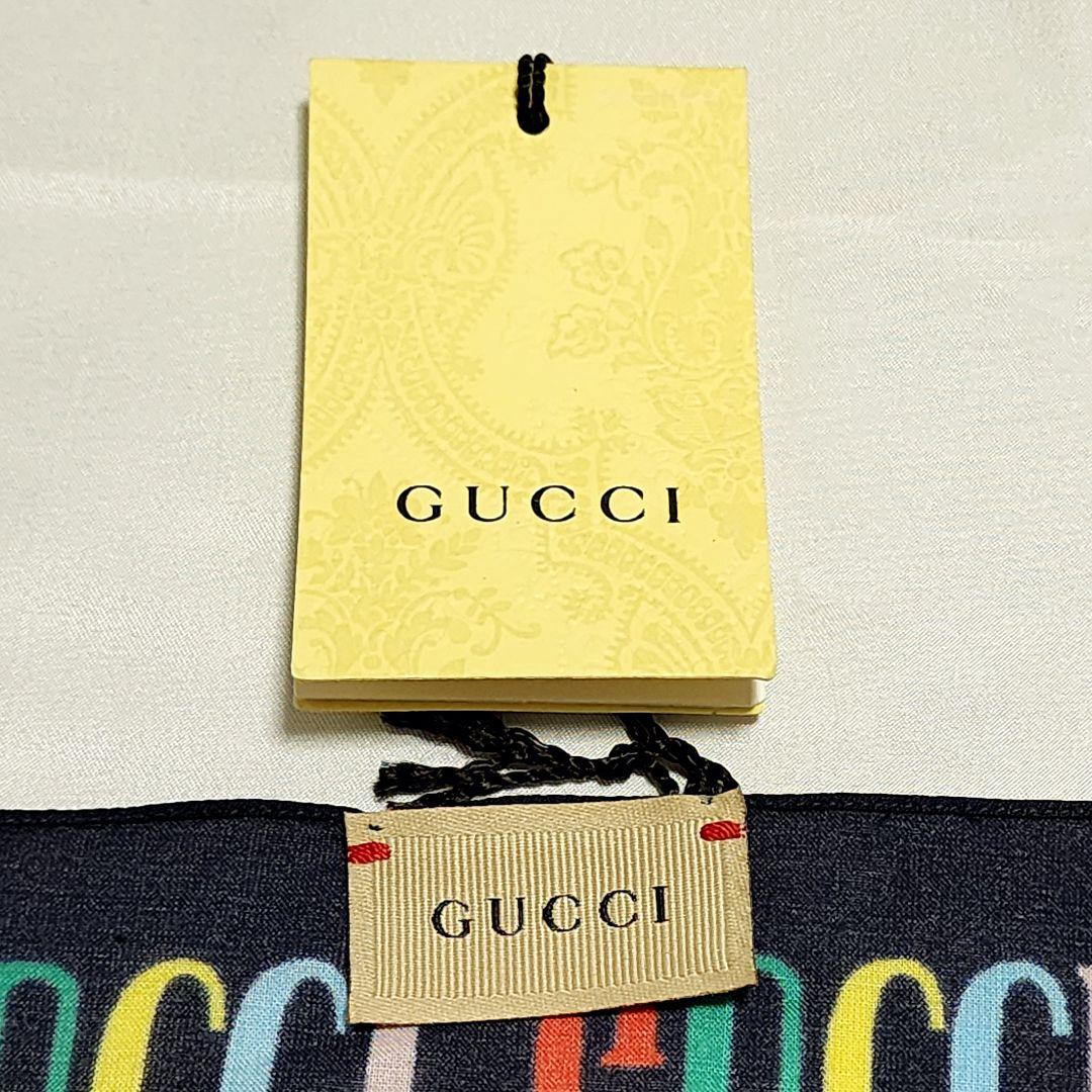 ☆GUCCI × THE JETSONS☆ハンカチ ジェットソンコラボ ネイビー - メルカリ