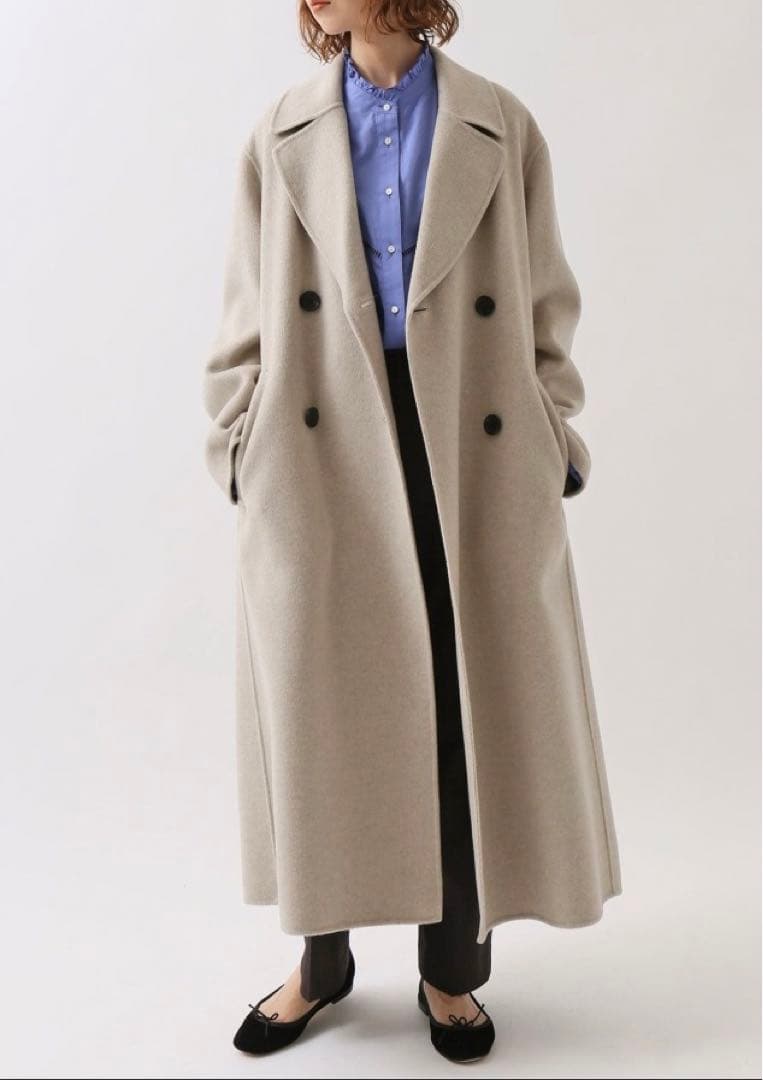 IENA スーパー160ダブルフェイステーラードコート - メルカリ