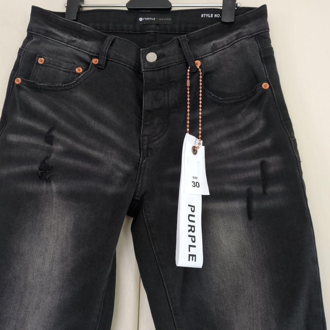 美品☆PURPLE BRAND☆スキニーデニム ☆ブラック 30インチ - メルカリ