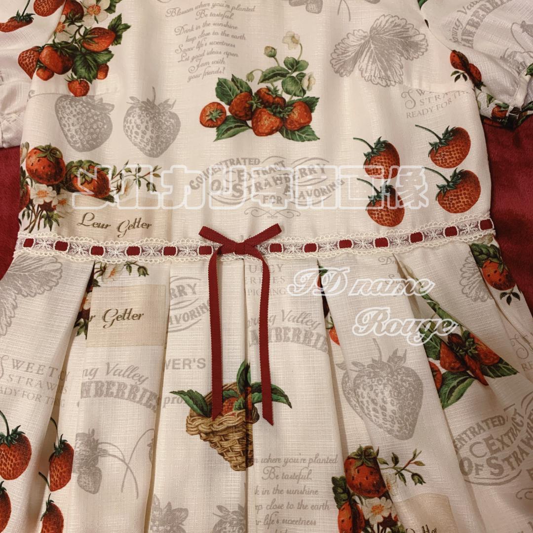 期間限定出品 Leur Getter Strawberry 半袖 ワンピース - メルカリ