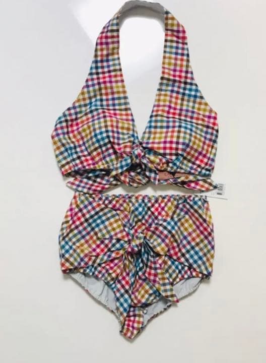 定価4万超　【新品　未使用　タグ付】　ロンハーマン　リボン　セパレーツ　ビキニ Ron Herman - ロンハーマン 水着 セパレート ビキニ アイボリー 新品