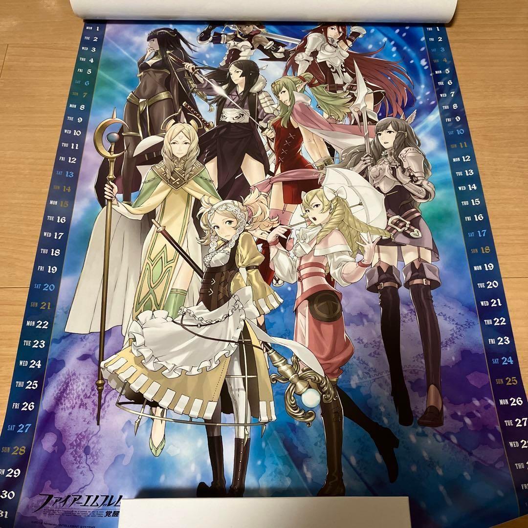 ファイアーエムブレム覚醒 カレンダー ポスター - メルカリ