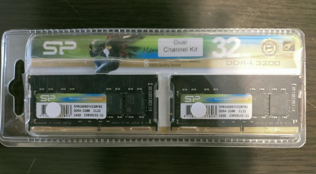 SP DDR4 3200 32GB (16GBx2) シリコンパワー メモリ Silicon Power（シリコンパワー） DDR4 32GB(16GB×2) デスクトップ用