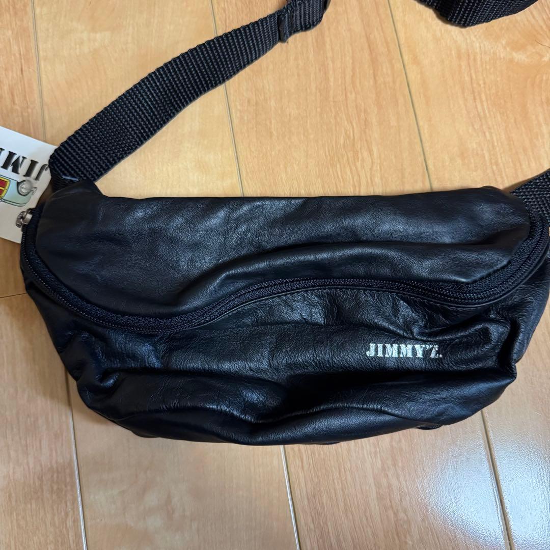 80~90's JIMMY'S レザー ウエストポーチ デッドストック 80s レザー