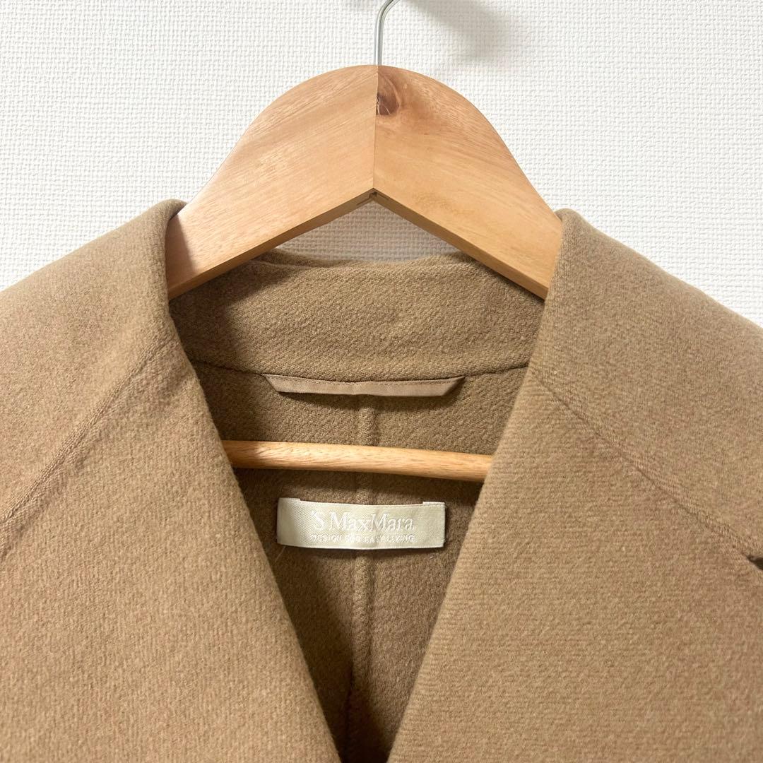 マックスマーラ ダブルフェイス ピーコート クチートアマーノ キャメル