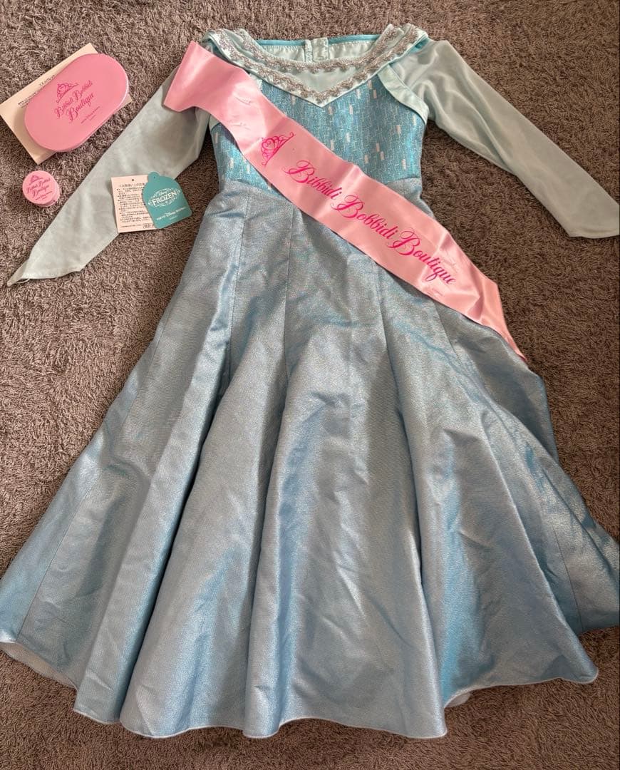 1度着用 極美品 ビビディバビディブティック レア エルサ ドレス