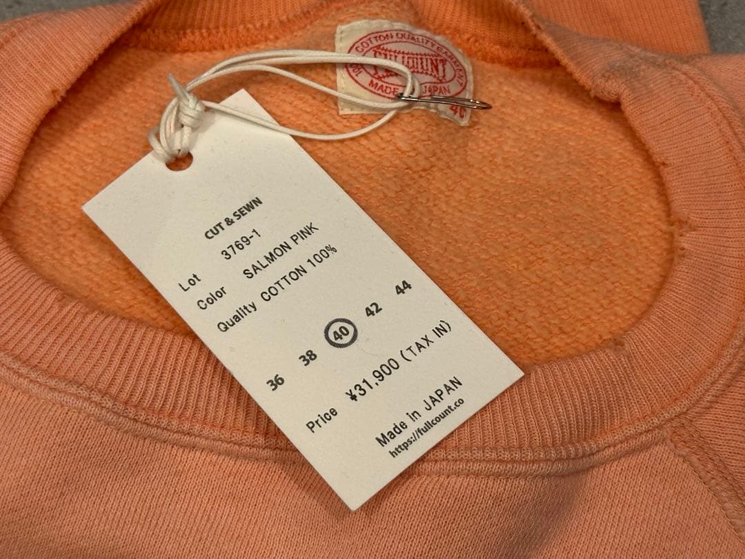 FULLCOUNT 3769-1 SWEAT SHIRT 40 フルカウント - メルカリ