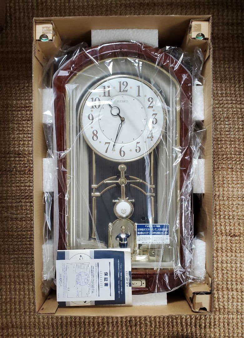 SEIKO からくり時計 マリオーヌ　セイコー Yahoo!オークション - 動作現状 SEIKO セイコー からくり時計 マリオー