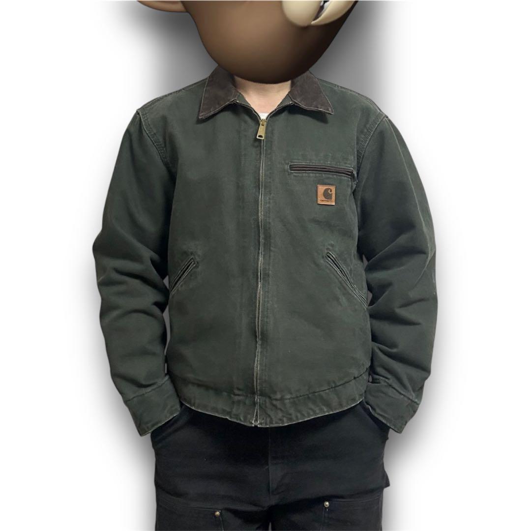 モスグリーン Carhartt デトロイトジャケット J97 MOS ミディアム