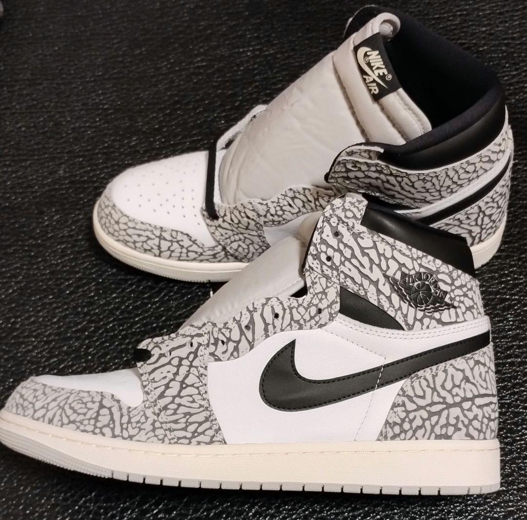 【新品未使用】エア ジョーダン 1 レトロ OG ホワイトセメント 30.0cm
