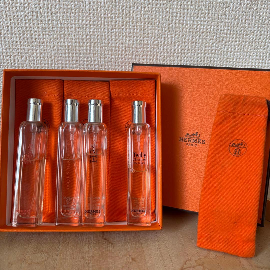 HERMES 香水4本セット ギフトボックス - メルカリ
