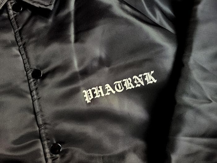 PHATRNK ファットランク コーチジャケット』ナイロン/ファー