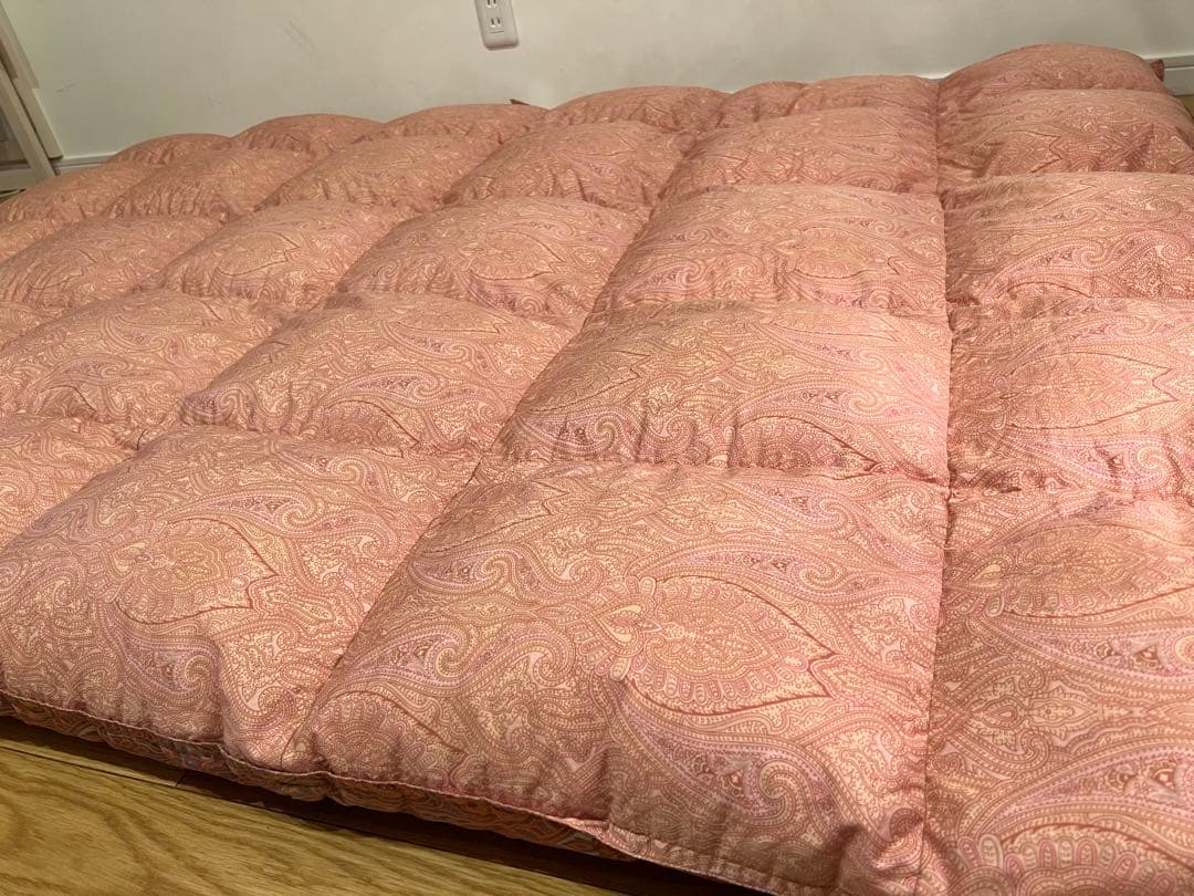 東京西川 超長綿100% セルビア産マザーグースダウン93% 1.2k 一層