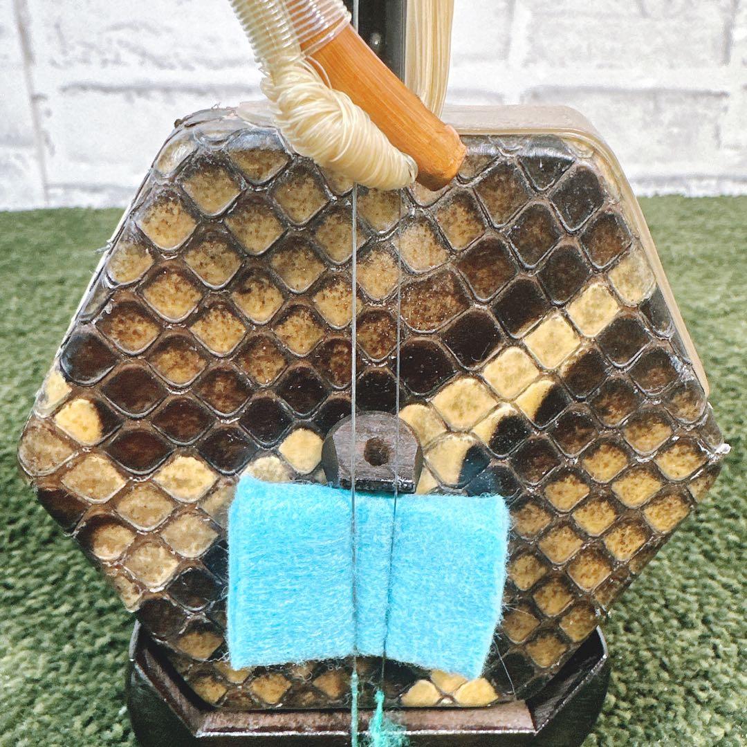 古月琴坊 二胡 紅木 本蛇皮 湿度計付セミハードケース アジャスター