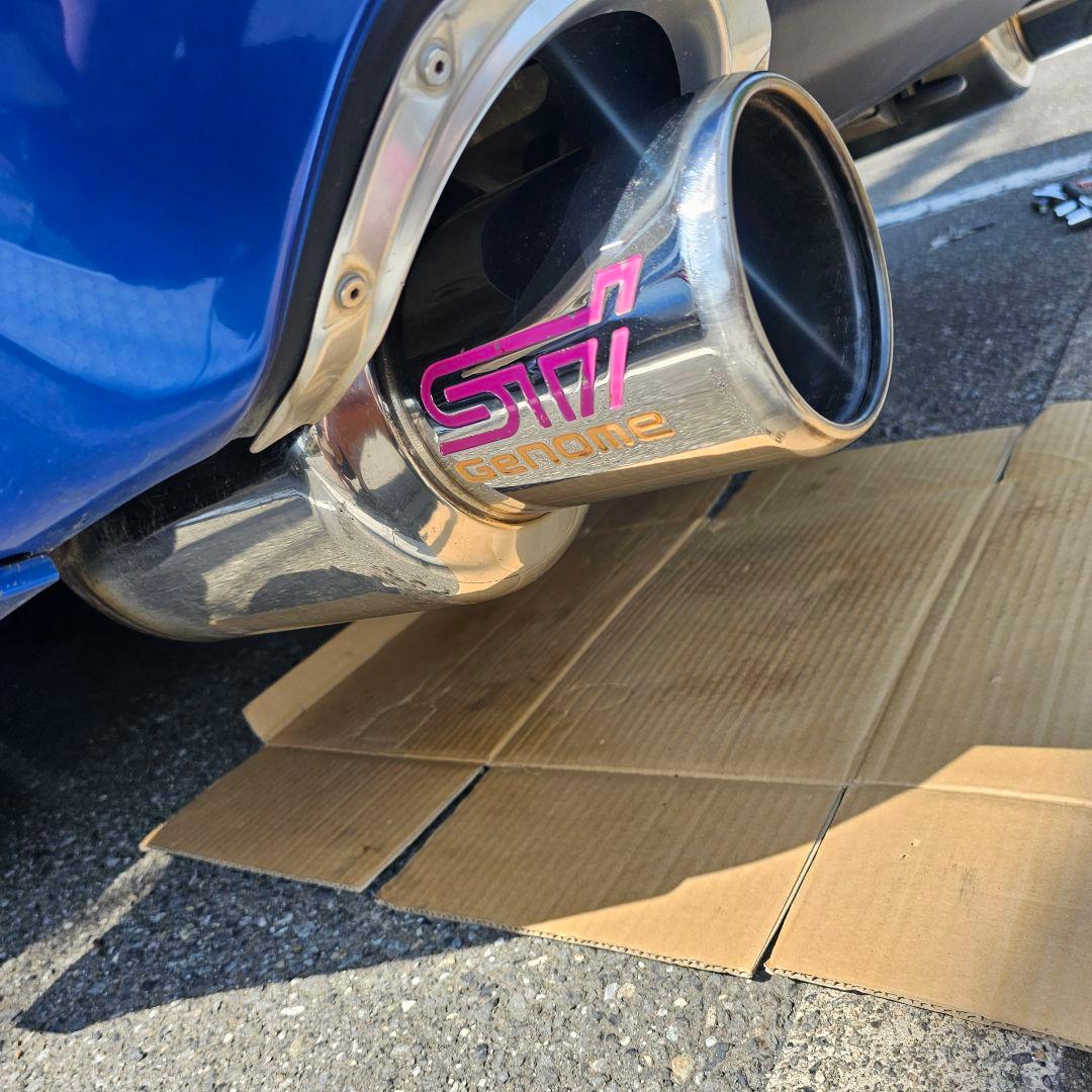 STIゲノムマフラー BL5レガシィ - メルカリ