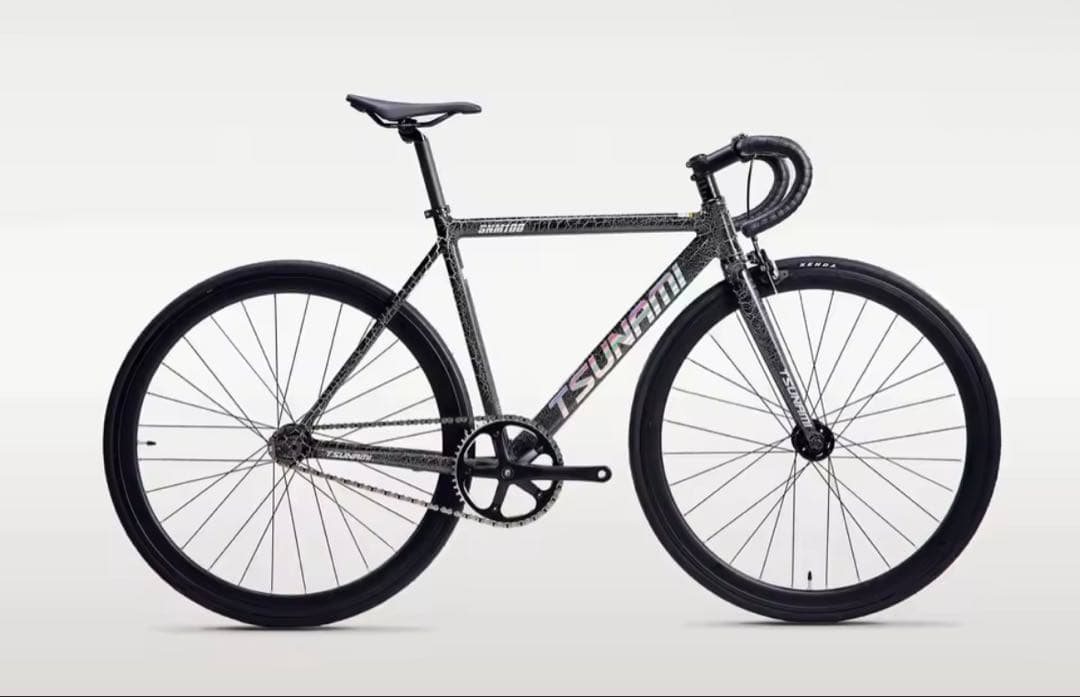 d*o様 tsunami snm100 ピストバイク　sサイズ　フレームセット カメレオンフレーム TSUNAMI SNM100 ピストフレームシングルスピード