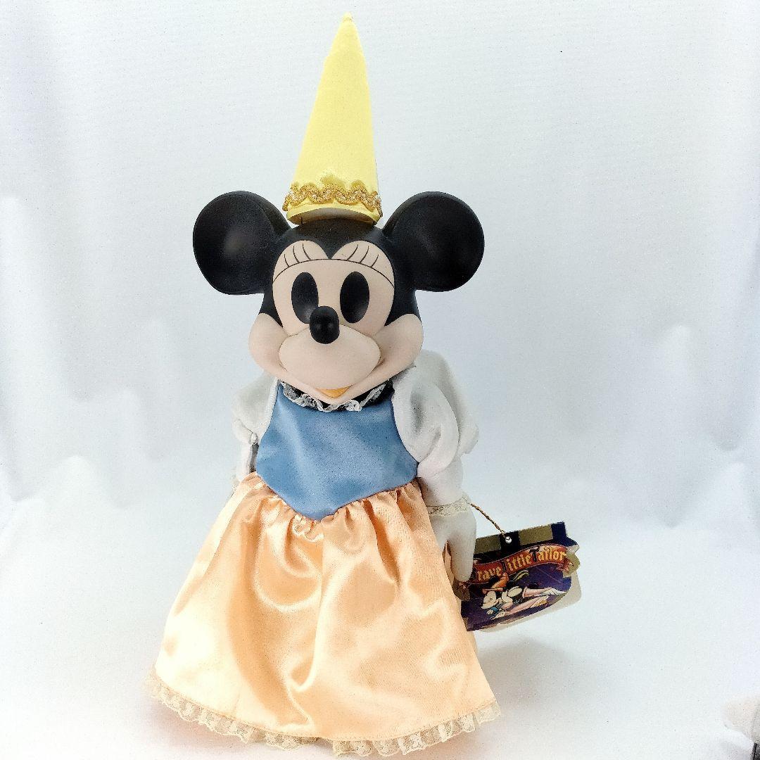 ディズニーストア one musical porcelain ミニー オルゴール Disney ヴァイオリンを弾くミニー レース人形オルゴール 音楽雑貨