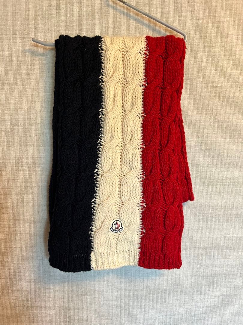 週末限定価格　MONCLER モンクレール　マフラー ケーブル編み MONCLER（モンクレール） マフラー SCIARPA TRICOT 3C00030 M4281