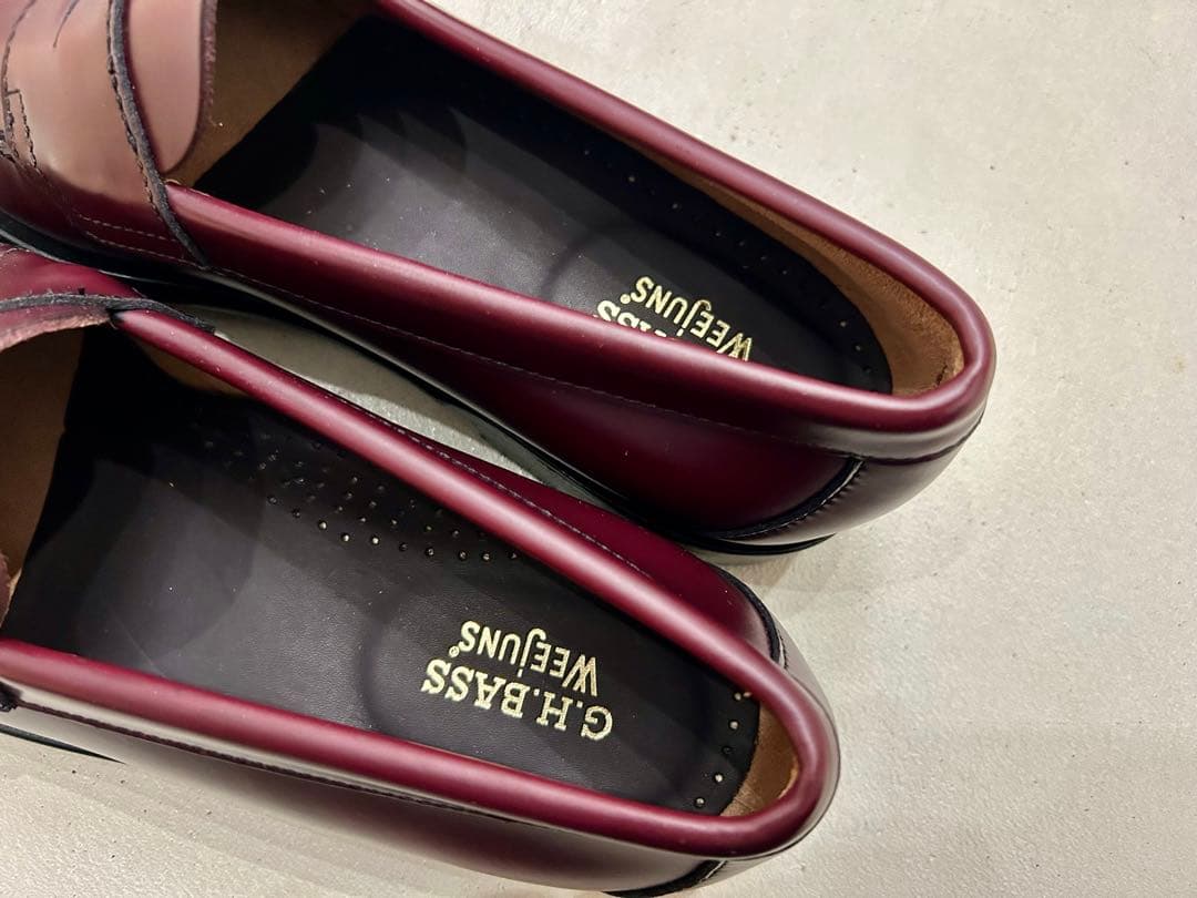 新品 G.H.BASS 11035H LOGAN / WINE