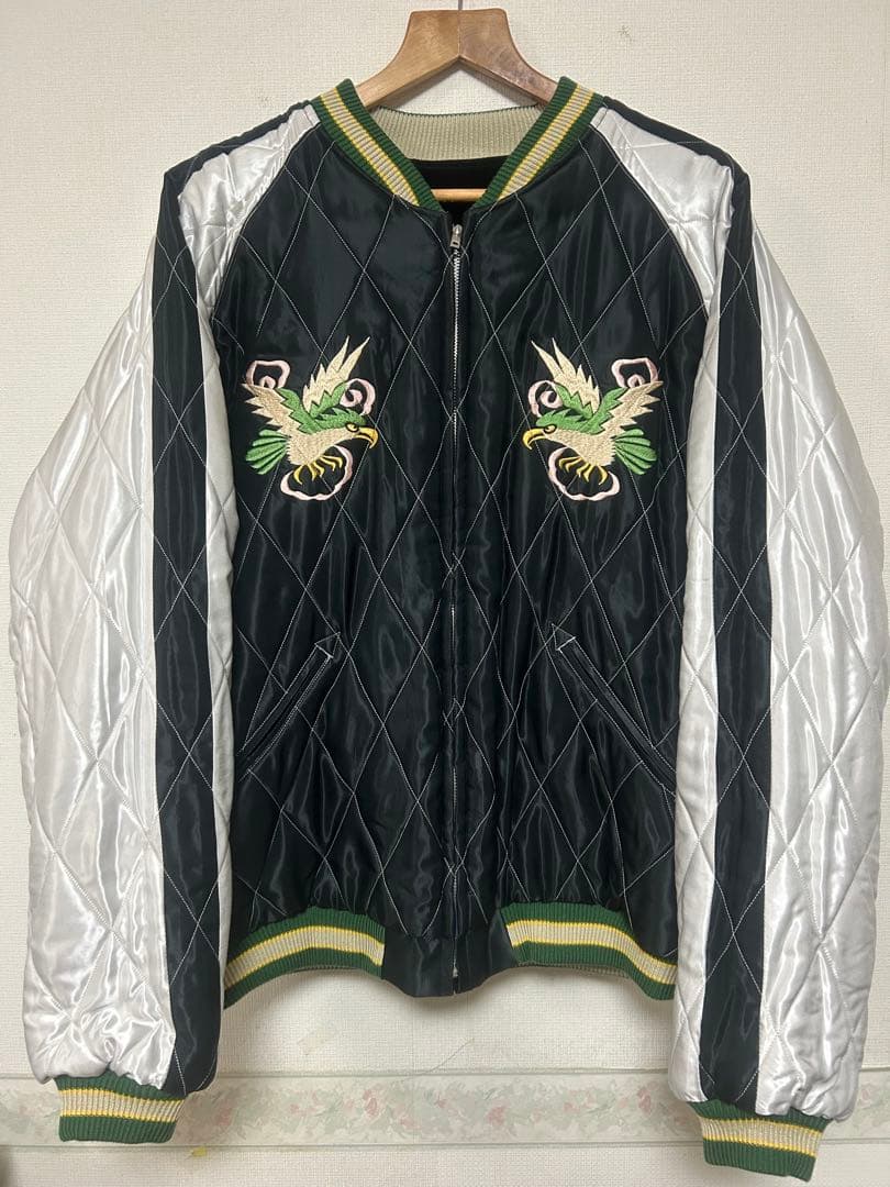 2025 別珍スカジャン 蛇髑髏 スネーク＆スカル TT15666 3XL