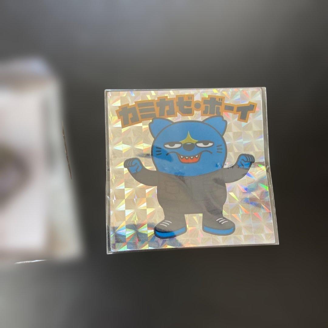 マンウィズ ピンバッジ シール ビックリマン風 ④ カミカゼボーイ