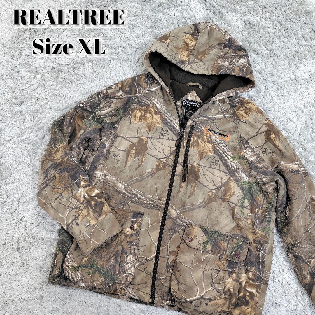 迷彩 realtree リアルツリー フード ジャケット