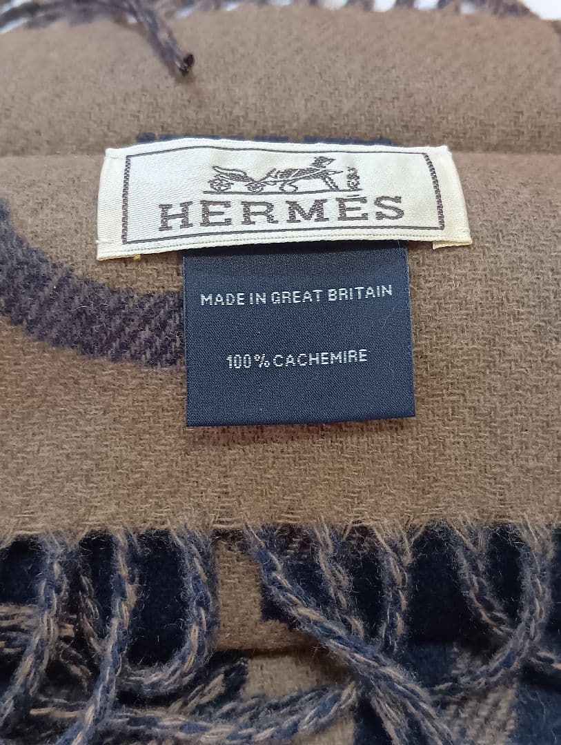 エルメス　2025AW　カシミヤマフラー《エニー・モール》