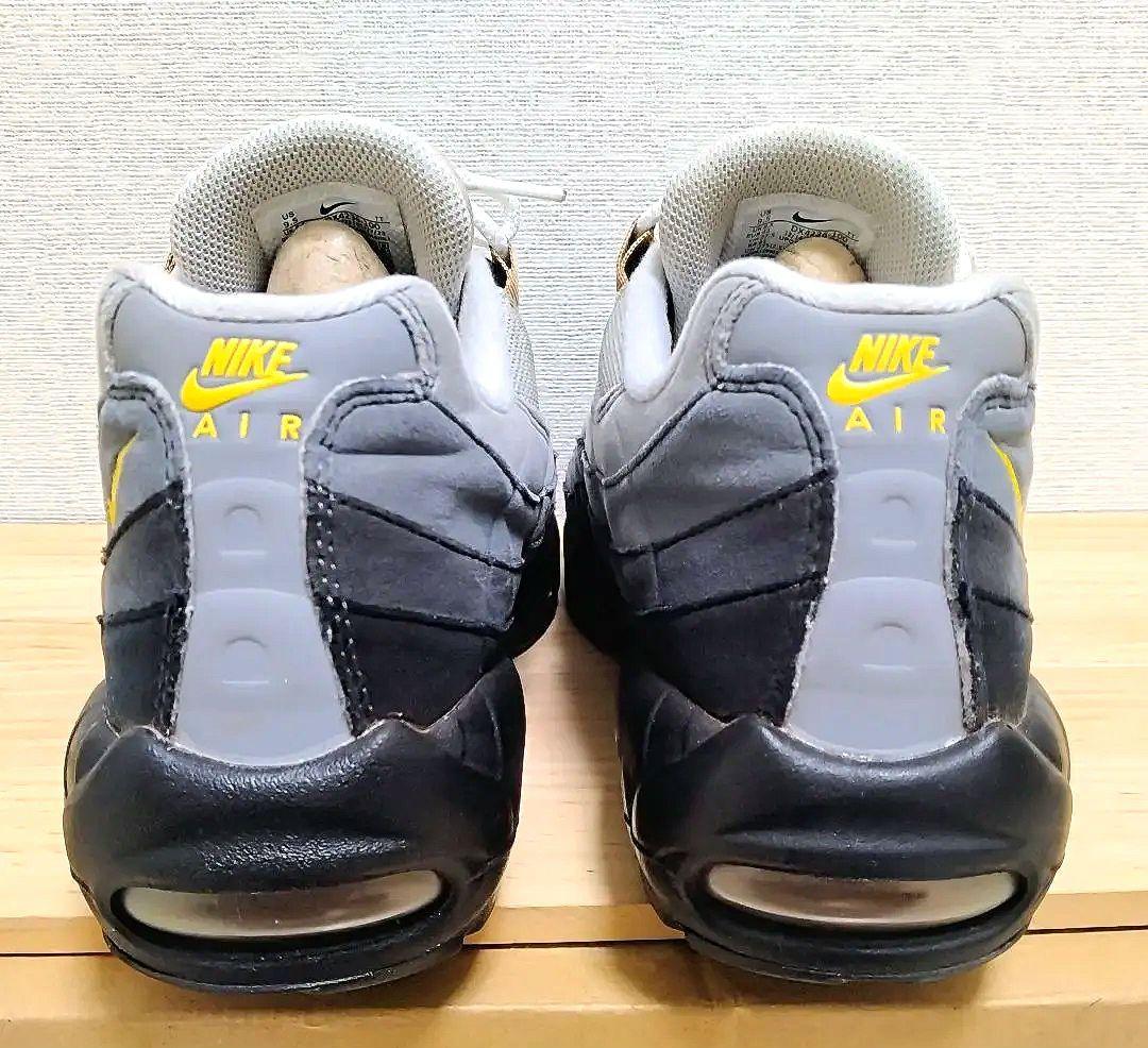 ナイキ エアマックス95 ブラック×グレー 27.5cm／NIKE airmax
