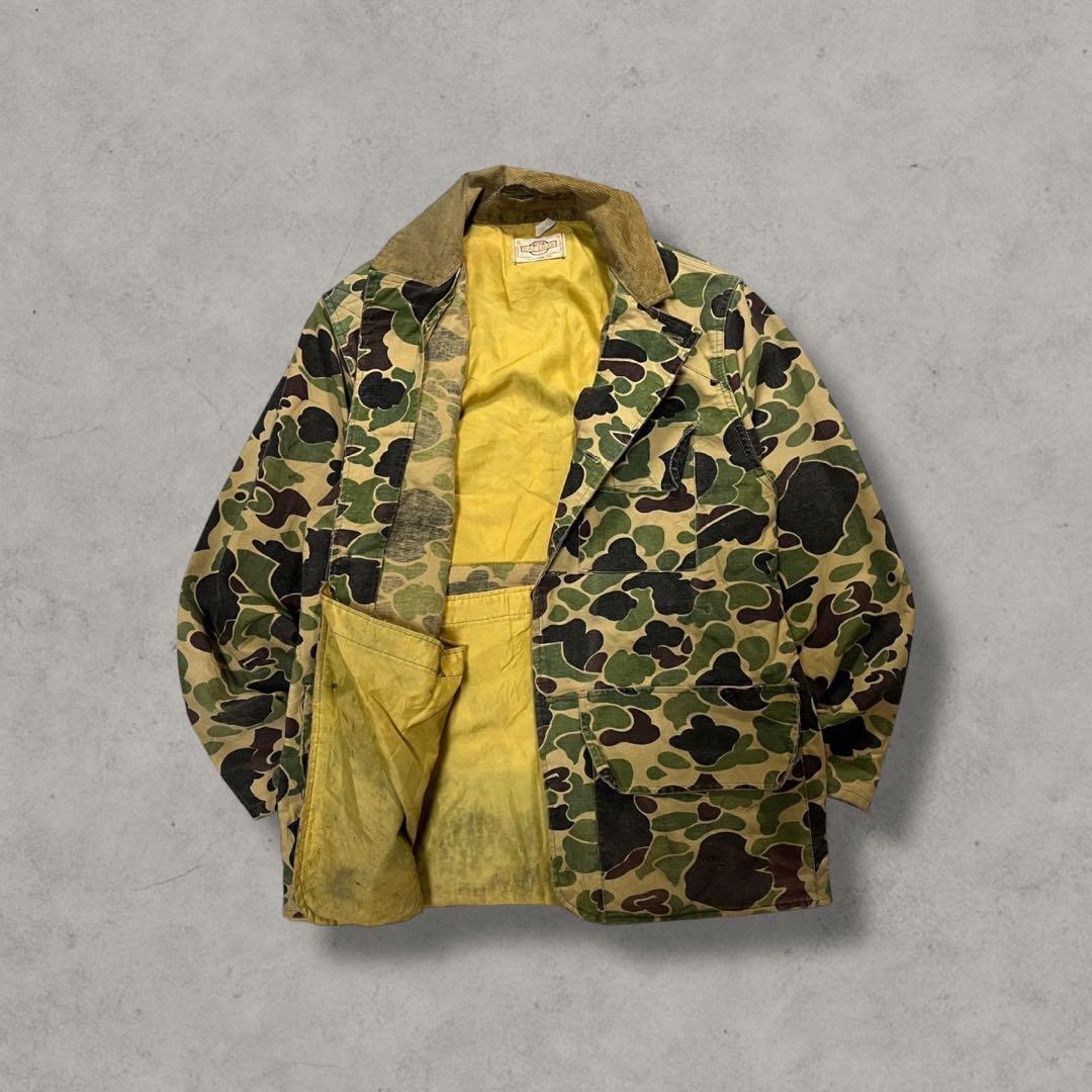 70s古着SAFTBAK ダックハンターカモ ハンティングジャケット - メルカリ
