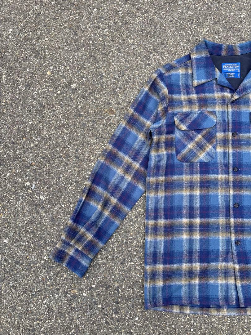 90s PENDLETON ボードシャツ オンブレ 好配色 Sサイズ - メルカリ