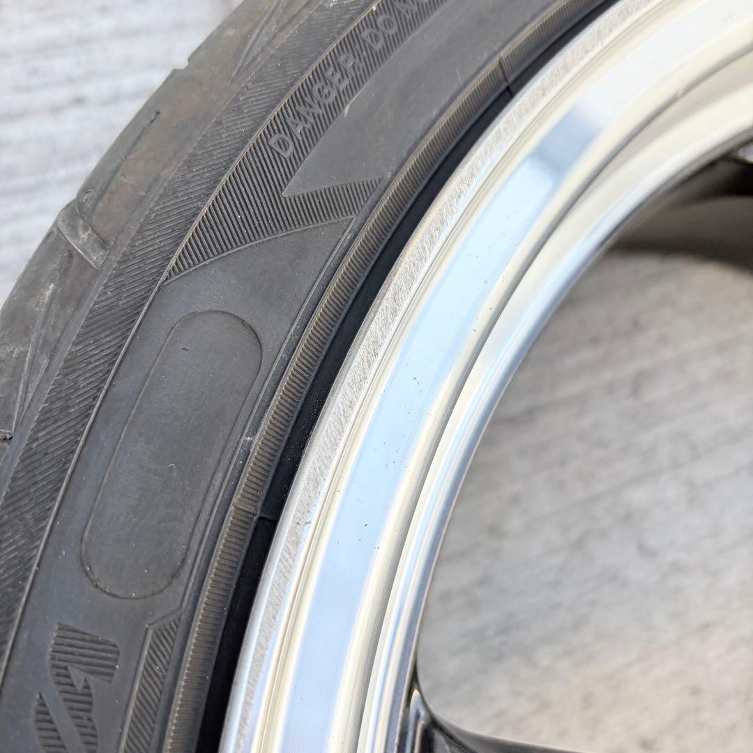 ADVAN RG-D2 17インチ 7.5J＋35 PCD98 ４穴 アバルト