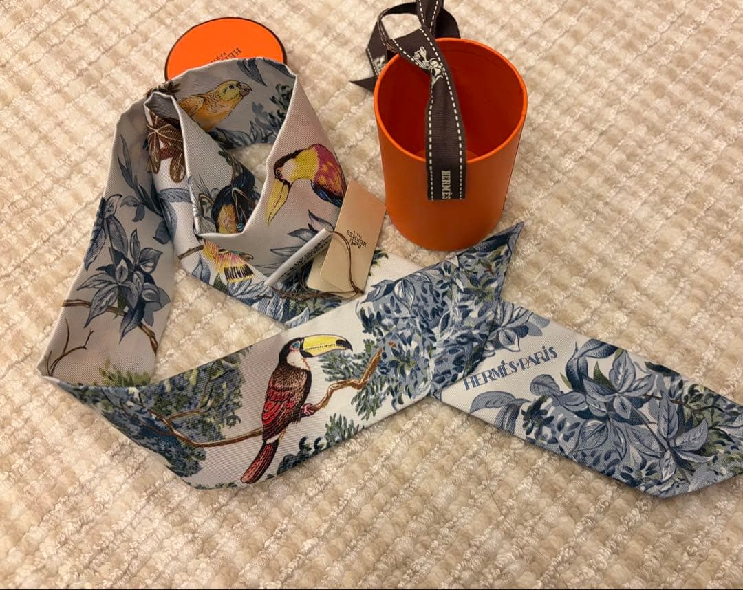 新品❗️エルメス　ツイリー 《赤道直下》　1個