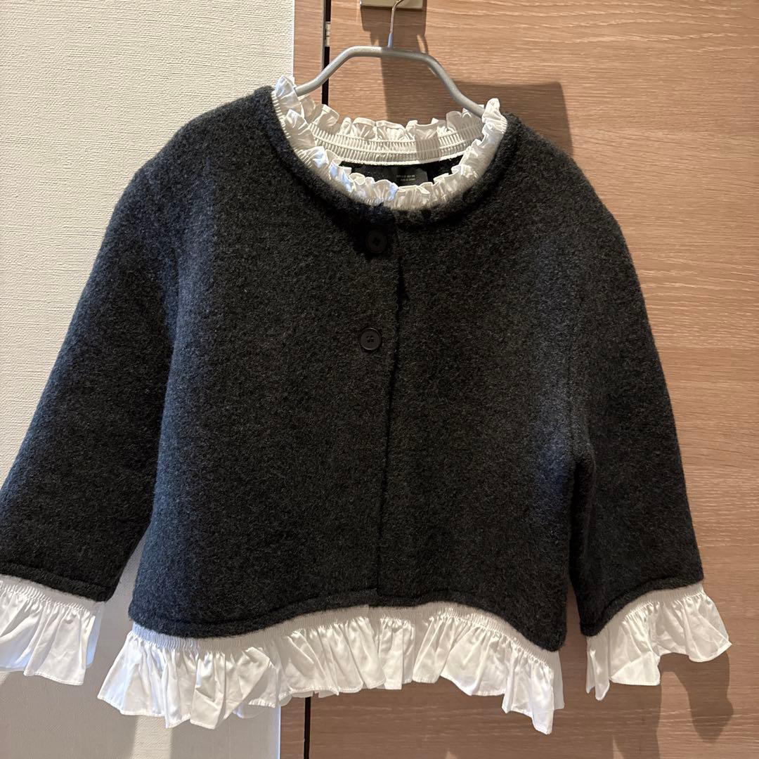 新品未使用】ZARA ポプリンコンビニットジャケット S（7-9号） - メルカリ