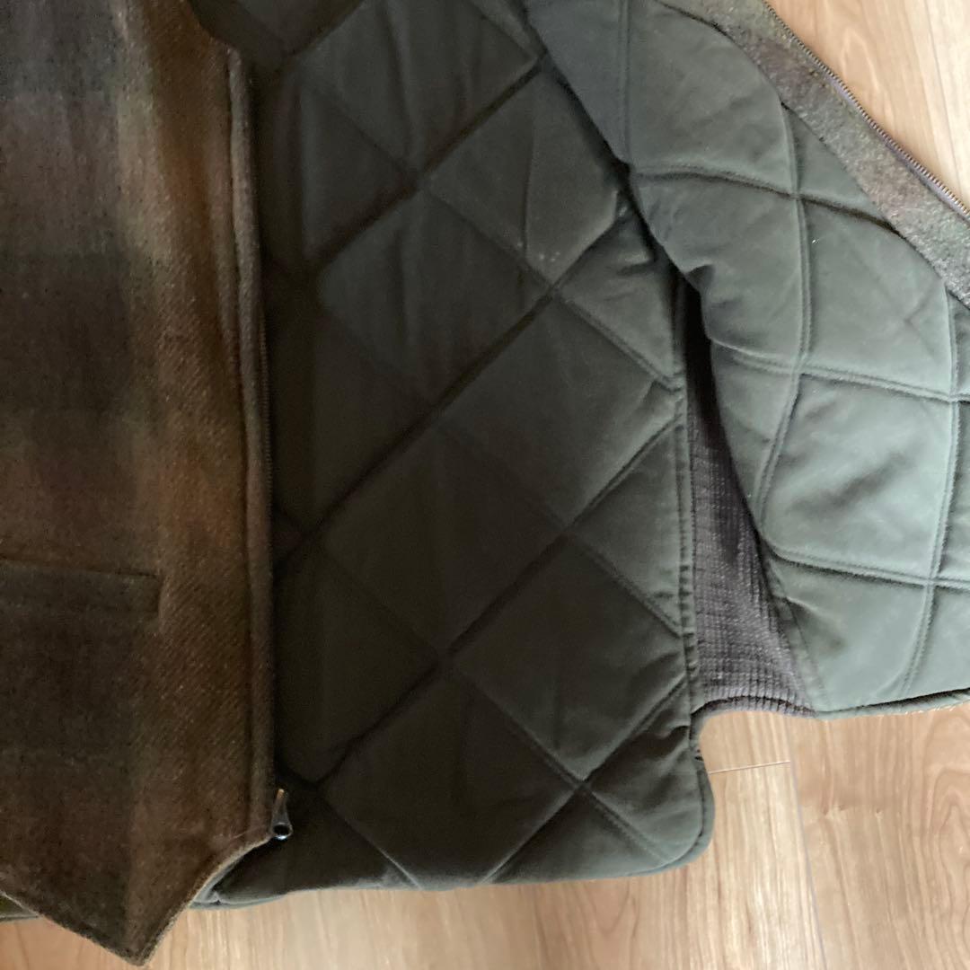 美品❗️90s j.crew ジェイクルー オンブレ ベスト 中綿 M - メルカリ