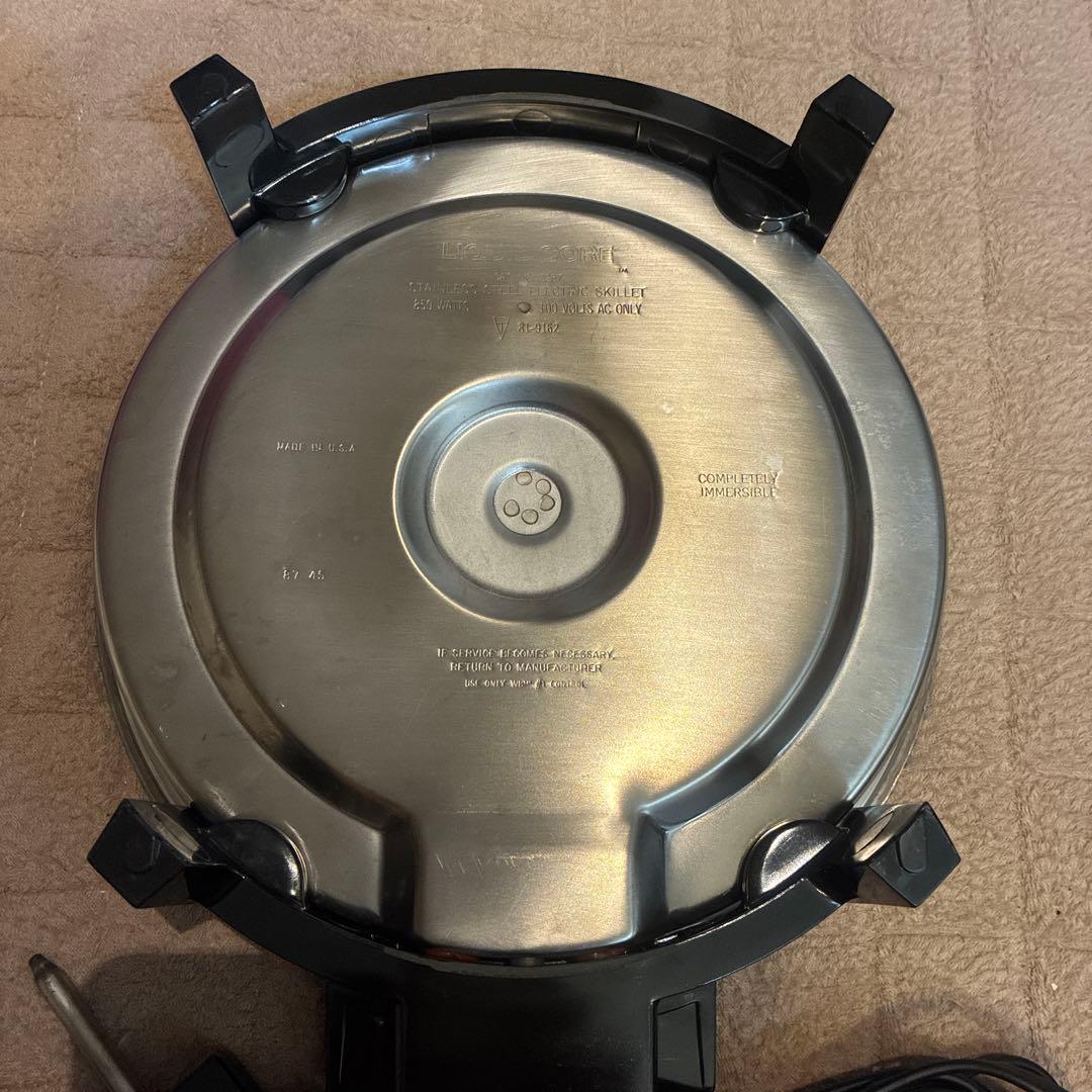 ロイヤルクイーン 電気フライパン 数回使用 蓋はありません。 - メルカリ